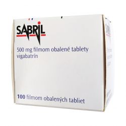Сабрил (Вигабатрин) таблетки 500мг №100 (100 таблеток) в Таганроге и области фото