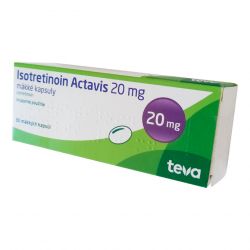 Изотретиноин Actavis (аналог Акненормин, Aknenormin) капс. 20мг 30шт в Таганроге и области фото