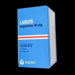 Ланвис (Тиогуанин) таблетки 40мг 25шт в Таганроге и области фото