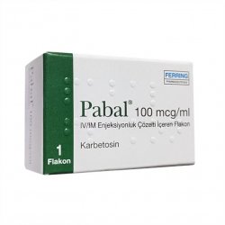 Пабал (Карбетоцин) р-р д/в/в и в/м введ 100мкг/мл амп 1шт в Таганроге и области фото