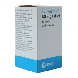 Пури-нетол (Пуринетол, Меркаптопурин) в таблетках 50мг N25 в Таганроге и области фото