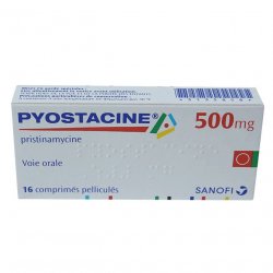 Пиостацин (Пристинамицин) таблетки 500мг №16 в Таганроге и области фото