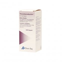 Тромборедуктин (Анагрелид) капс. 0,5 мг 100шт в Таганроге и области фото
