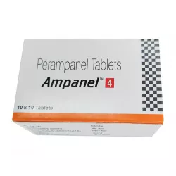 Перампанел 4 мг Ampanel :: Файкомпа полный аналог 4 мг №100!! (100 таб.) фото